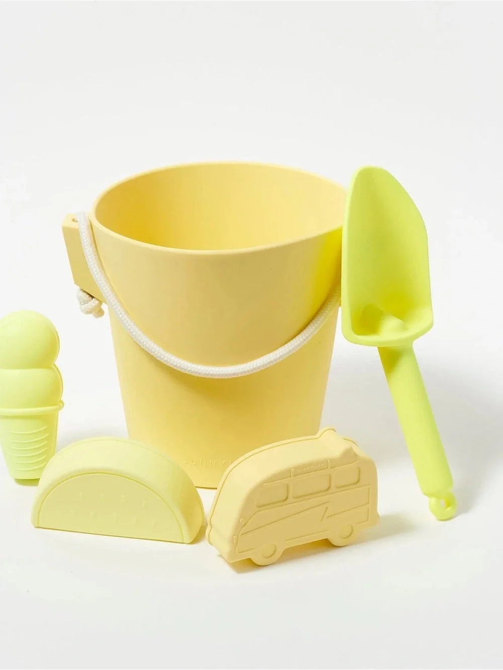 Sunnylife Citrus Silicone Bucket & Spade Set - Yellow